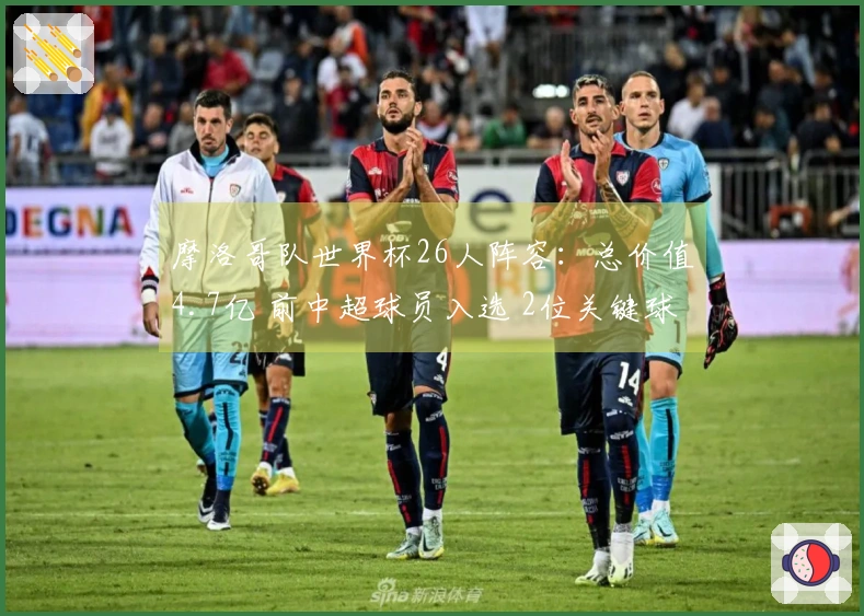 摩洛哥队世界杯26人阵容：总价值4.7亿 前中超球员入选 2位关键球员缺席